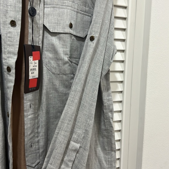 LINCS DC@Co men’s buttoned down. Size M. Gray. - Picture 7 of 11